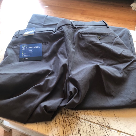 Mens slim fit dress pant - Picture 3 of 10